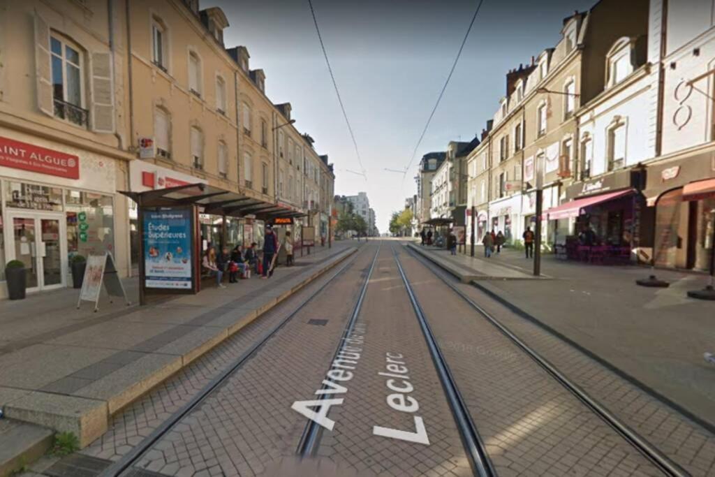 Appart T2 Prefecture Et Centre Ville Le Mans Eksteriør billede